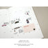 Suatelier Sonia PVC Transparent Stickers 1105 | City! City! Skyscrapers Cars Bridges Taxi