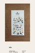 Suatelier Sonia PVC Transparent Stickers 1106 | Oh Happy Day Rollercoaster Ferris Wheel Day Trip