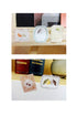 Suatelier Sonia PVC Transparent Stickers 2033 | Honey Garden Honey Bee Stickers Hexagonal Bee Hive
