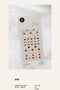 Suatelier Sonia PVC Transparent Stickers Mini Series 101 | Food 01 Pizza Cheeseburger Donut Fries