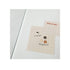 Suatelier Sonia PVC Transparent Stickers Mini Series 103 | Food 02 Breakfast Donut Bacon Egg Coffee