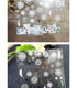 Suatelier Sonia PVC Transparent Stickers 2045 | Snowtown Winter Snowflakes Snow