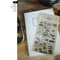 Suatelier Sonia PVC Transparent Stickers | Stamp Tickets Ephemera | 1013