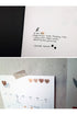 Suatelier Translucent Planner Stickers 1655 | Plain Shapes 51 Heart Translucent Stickers