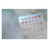 Suatelier Translucent Planner Stickers 1655 | Plain Shapes 51 Heart Translucent Stickers