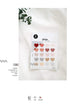 Suatelier Translucent Planner Stickers 1657 | Plain Shapes 53 Heart Translucent Stickers
