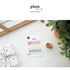 Suatelier Translucent Planner Stickers | Plain Shapes 01