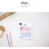Suatelier Translucent Planner Stickers | Plain Shapes 02