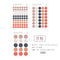 TRANSPARENT PET Pastel Dot Stickers Circle Stickers | Gammei