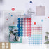 TRANSPARENT PET Pastel Dot Stickers Circle Stickers | Persimmon