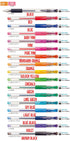 Uni-ball Signo UM-151 Gel Pen BLUE BLACK | 0.28 mm