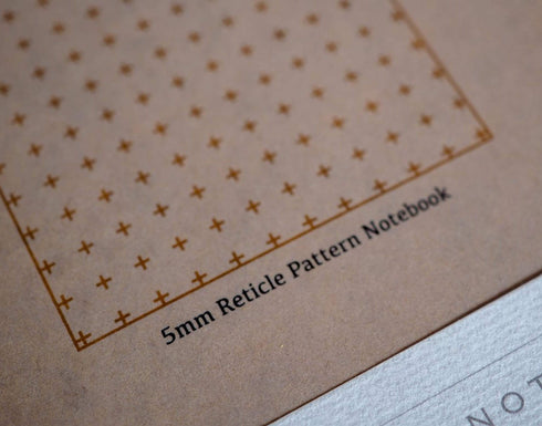 Yamamoto Ro-Biki Notebook 3.6" x 8.3" Basic Chiffon Paper | 5 mm Grid
