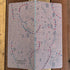Yamamoto Ro-Biki Notebook 3.6" x 8.3" Blank Basic Chiffon Paper | Weather Map